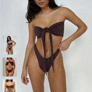 437 Leo top in espresso